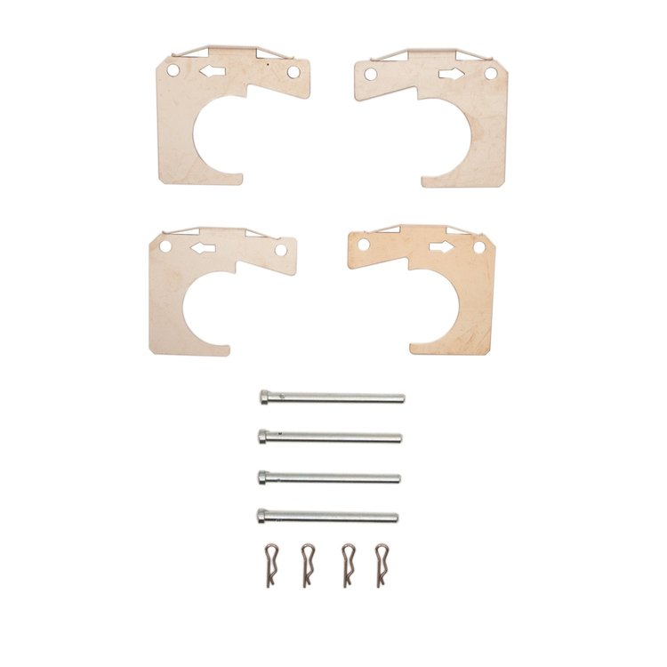 340-20010 Disc Brake Hardware Kit, 1965-1980 Multiple Makes/Models, Position: Front