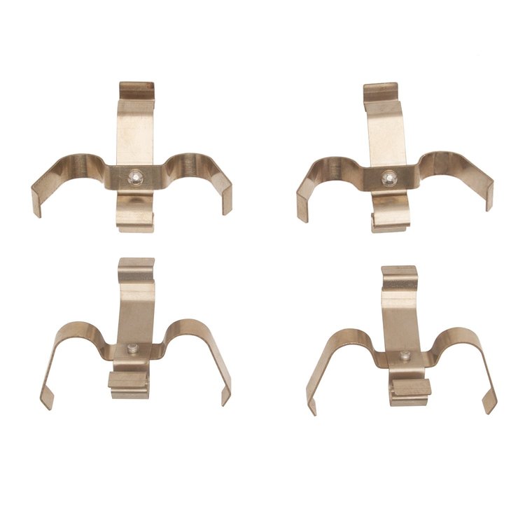 340-26006 Disc Brake Hardware Kit, Fits Select Tesla, Position: Front
