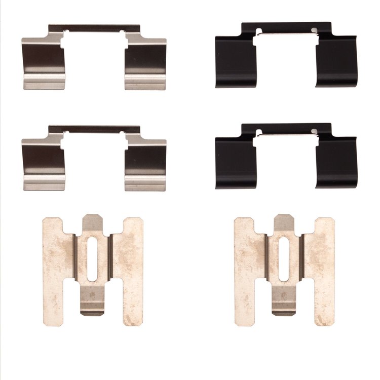 340-27002 Disc Brake Hardware Kit, 1991-1998 Volvo, Position: Front