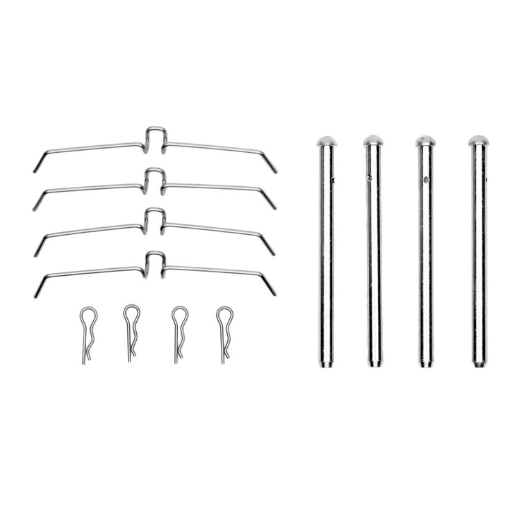 340-27011 Disc Brake Hardware Kit, 1976-1993 Volvo, Position: Front