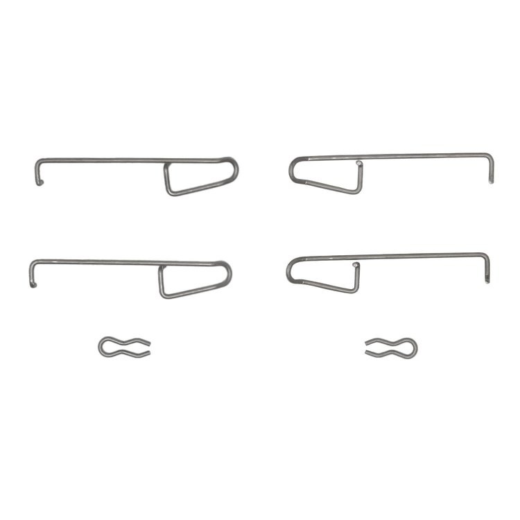 340-28005 Disc Brake Hardware Kit, 1977-1989 Peugeot, Position: Front