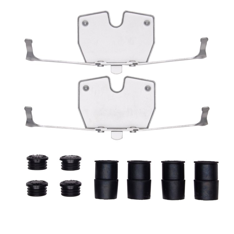 340-31032 Disc Brake Hardware Kit, 2009-2018 BMW, Position: Front