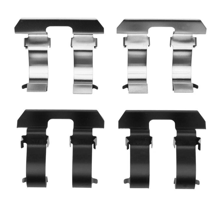 340-37005 Disc Brake Hardware Kit, 1991-1993 GM, Position: Rear