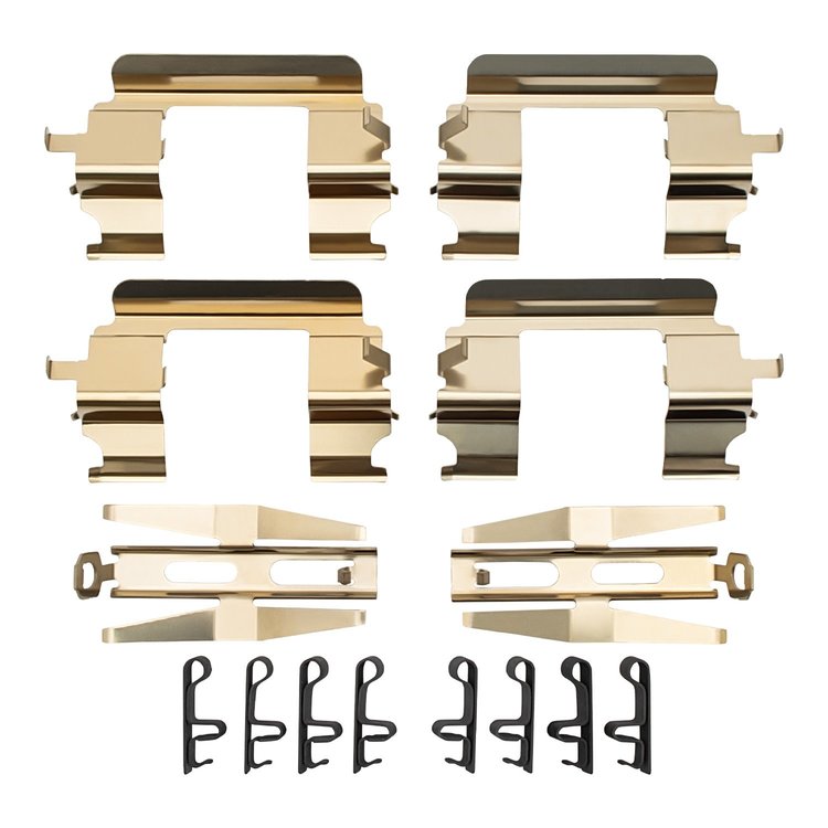 340-37008 Disc Brake Hardware Kit, 2002-2005 GM, Position: Front