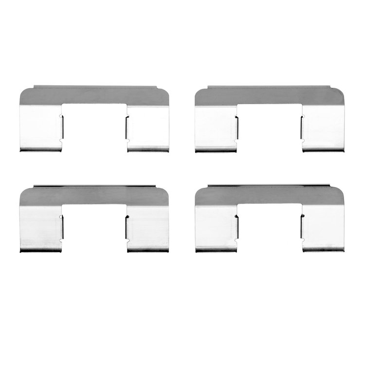 340-46002 Disc Brake Hardware Kit, 1986-1992 GM, Position: Front