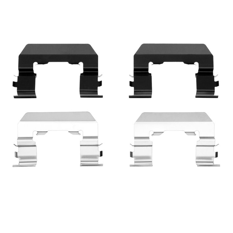 340-46007 Disc Brake Hardware Kit, 2008-2014 GM, Position: Front