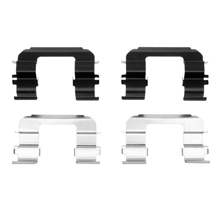 340-47006 Disc Brake Hardware Kit, 1999-2017 GM, Position: Front