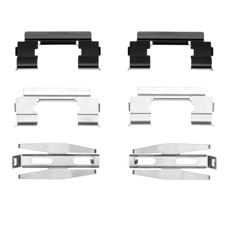 340-47024 Disc Brake Hardware Kit, 1997-2013 GM, Position: Front