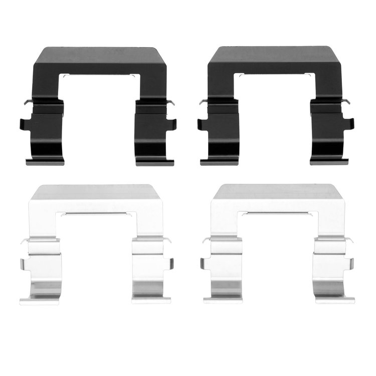 340-47039 Disc Brake Hardware Kit, 2010-2017 GM, Position: Front