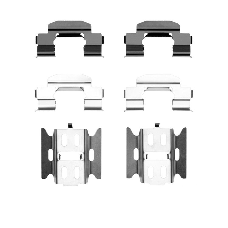 340-47048 Disc Brake Hardware Kit, 1997-2005 GM, Position: Rear