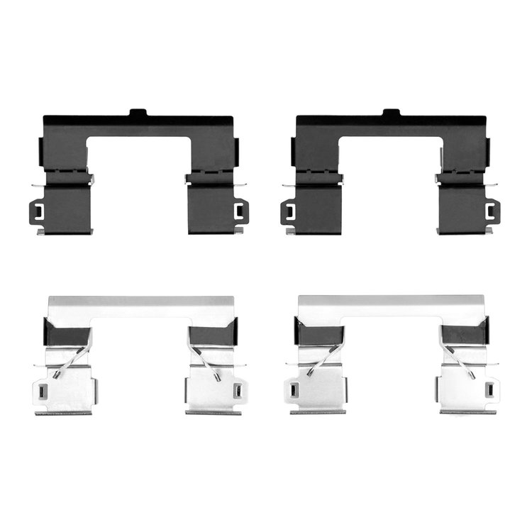 340-47066 Disc Brake Hardware Kit, 2016-2020 GM, Position: Front