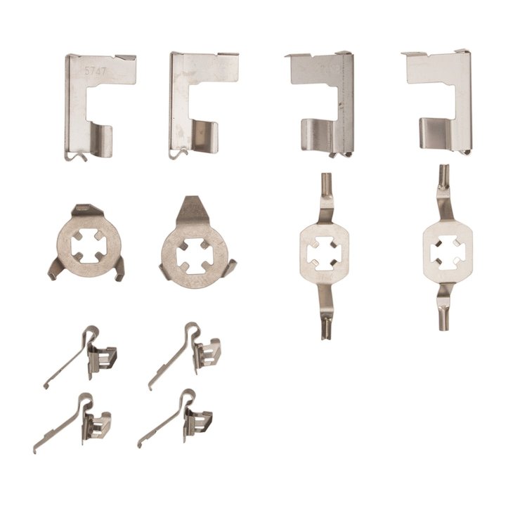 340-50000 Disc Brake Hardware Kit, 1989-1994 GM, Position: Front