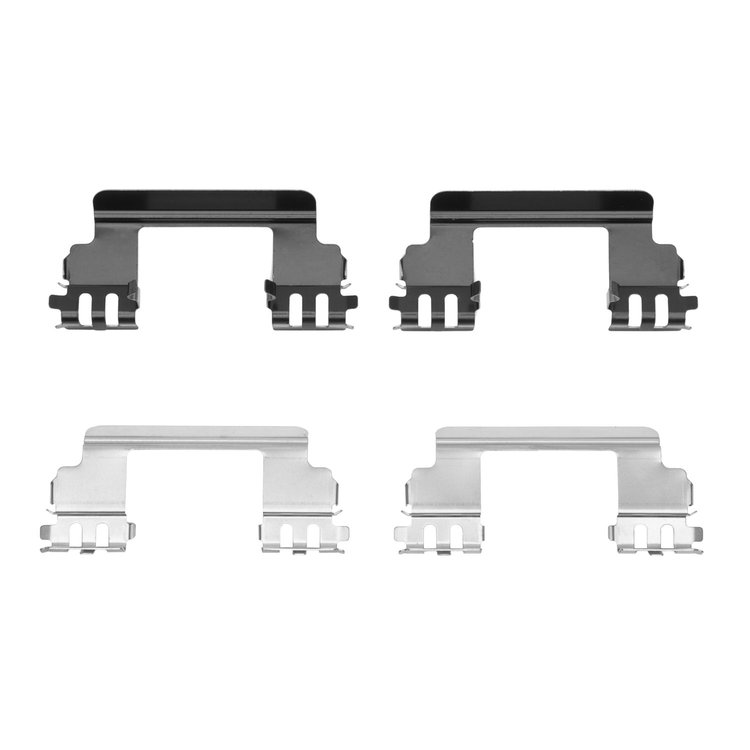 340-52006 Disc Brake Hardware Kit, 2003-2008 GM, Position: Front