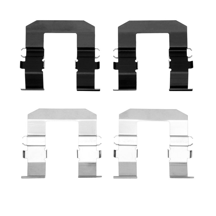 340-52013 Disc Brake Hardware Kit, 2007-2017 GM, Position: Rear