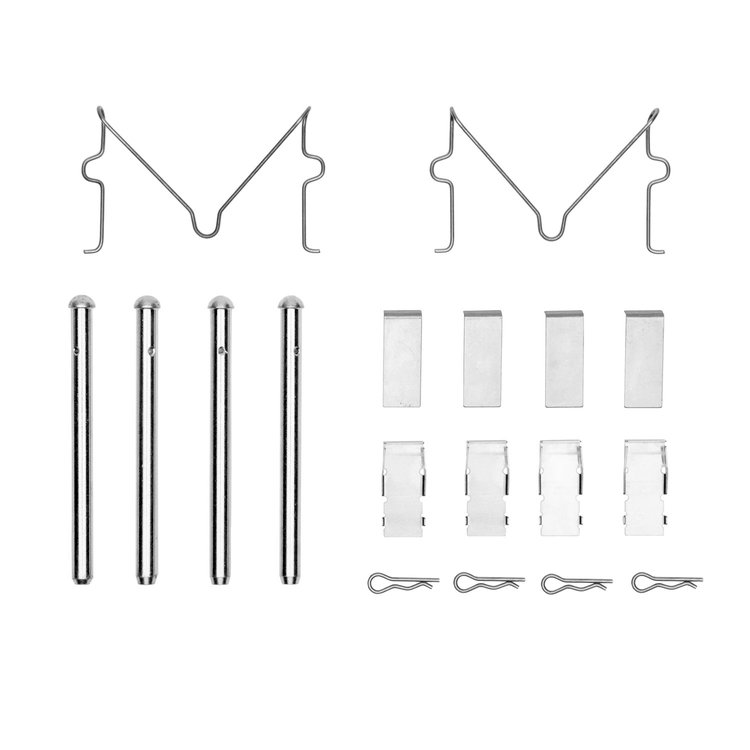 340-54001 Disc Brake Hardware Kit, 1990-2003 Multiple Makes/Models, Position: Front