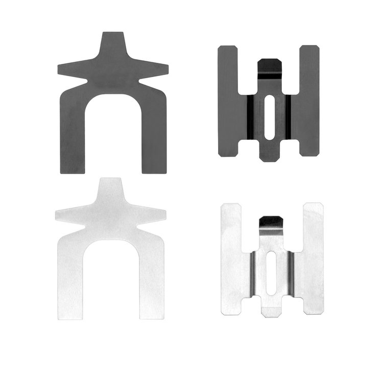 340-54077 Disc Brake Hardware Kit, 1993-2007 Ford/Lincoln/Mercury/Mazda, Position: Front