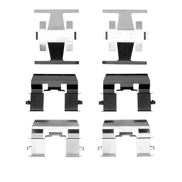 340-59016 Disc Brake Hardware Kit, 1991-2002 Multiple Makes/Models, Position: Front
