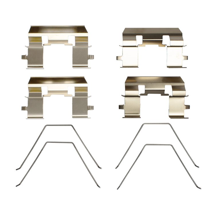 340-59042 Disc Brake Hardware Kit, 1999-2014 Acura/Honda, Position: Front