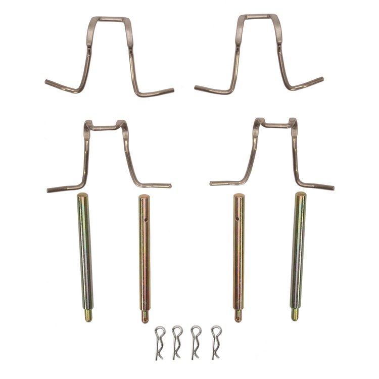 340-63016 Disc Brake Hardware Kit, 1973-1985 Mercedes-Benz, Position: Front