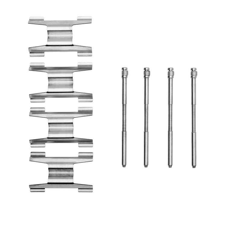 340-63028 Disc Brake Hardware Kit, 2003-2009 Mercedes-Benz, Position: Front