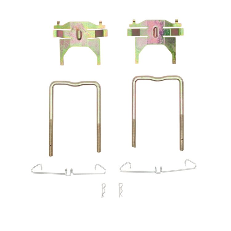 340-65000 Disc Brake Hardware Kit, 1985-1986 GM, Position: Front