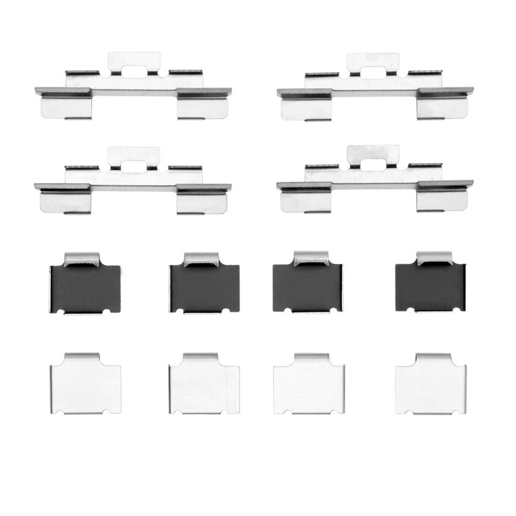 340-67005 Disc Brake Hardware Kit, 1987-1988 Infiniti/Nissan, Position: Front