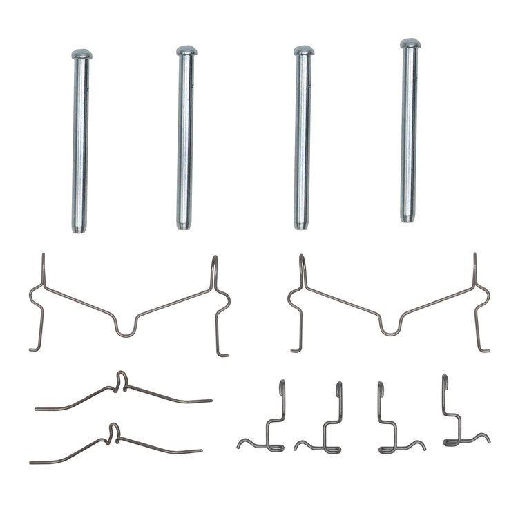 340-72007 Disc Brake Hardware Kit, 1997-2004 Mitsubishi, Position: Rear