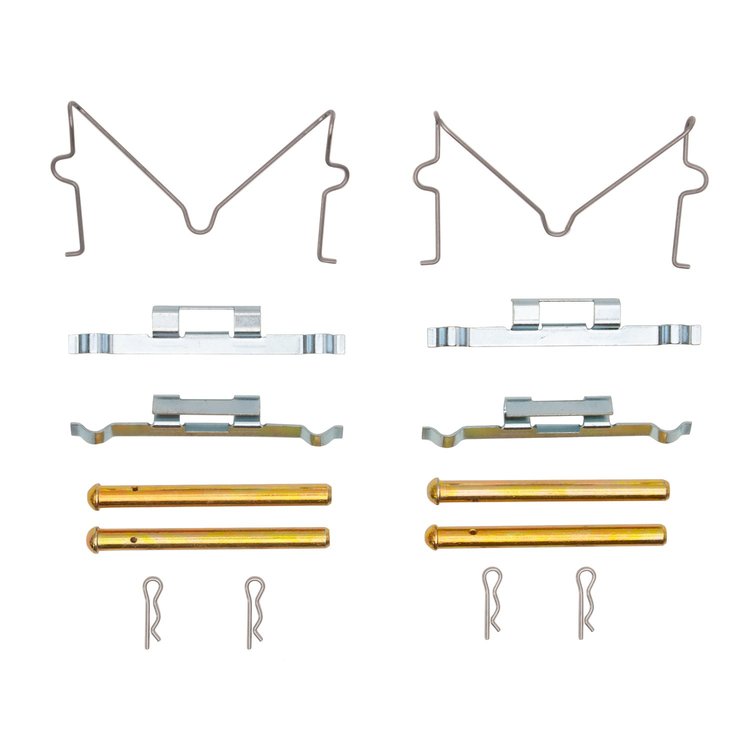 340-76000 Disc Brake Hardware Kit, 1969-1983 Multiple Makes/Models, Position: Front