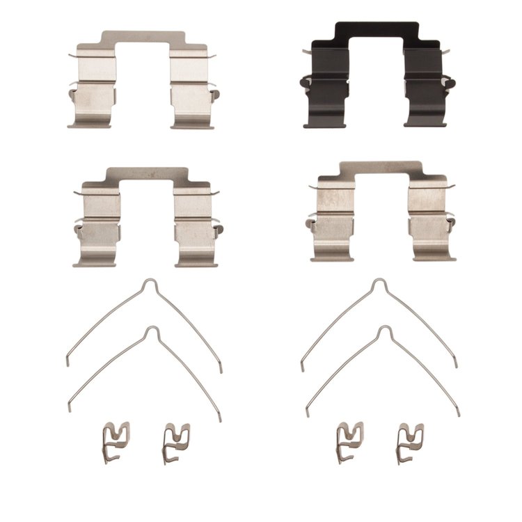 340-76025 Disc Brake Hardware Kit, 1984-1987 Lexus/Toyota/Scion, Position: Rear