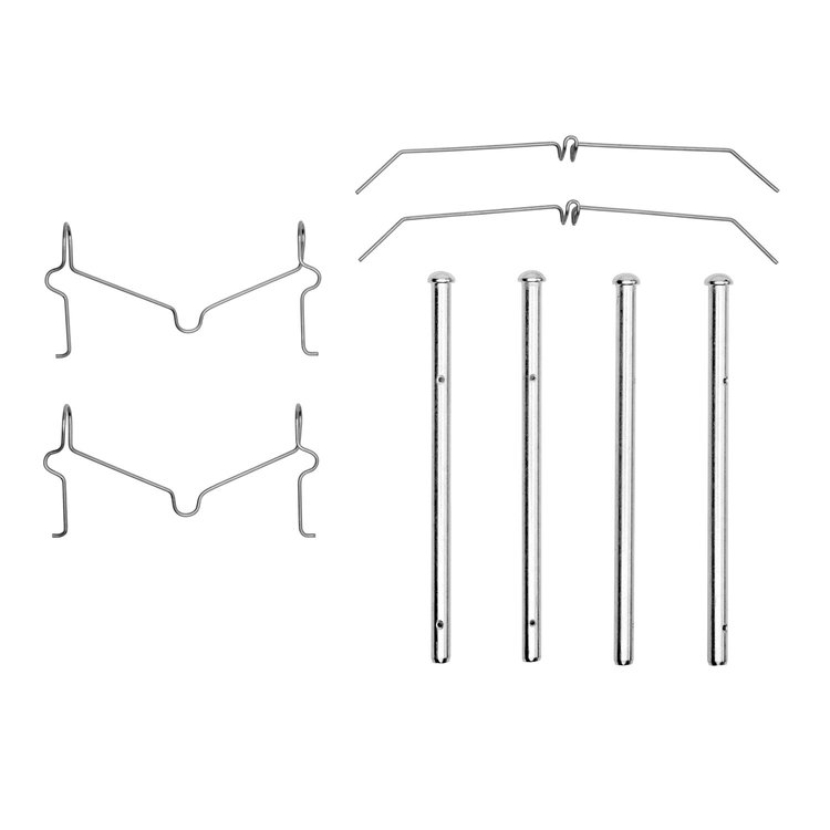 340-76066 Disc Brake Hardware Kit, Fits Select Multiple Makes/Models, Position: Front