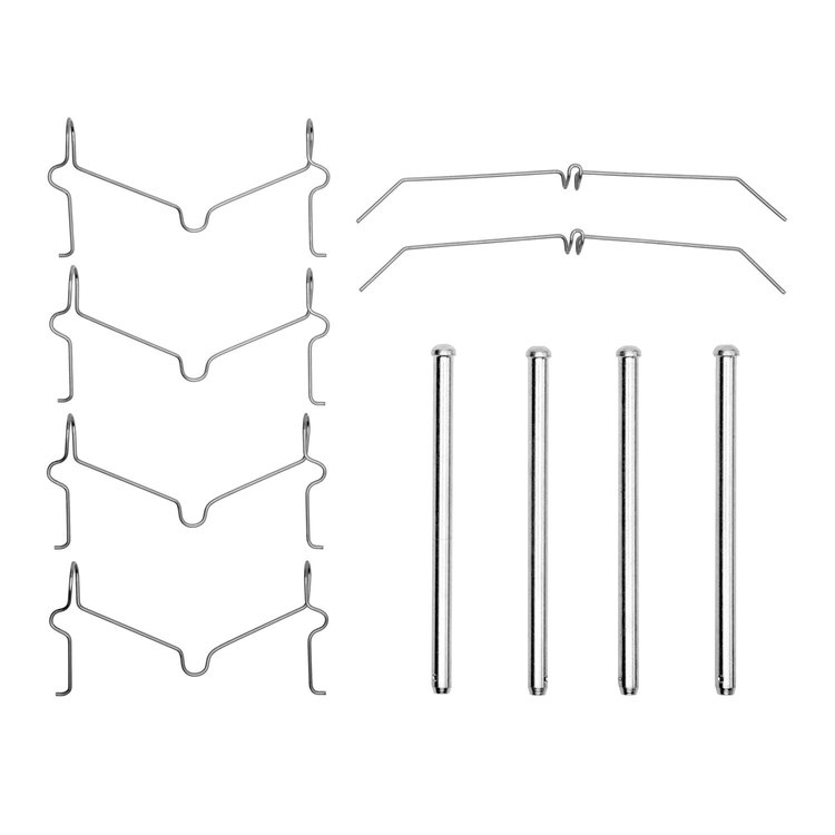 340-76074 Disc Brake Hardware Kit, Fits Select Lexus/Toyota/Scion, Position: Front
