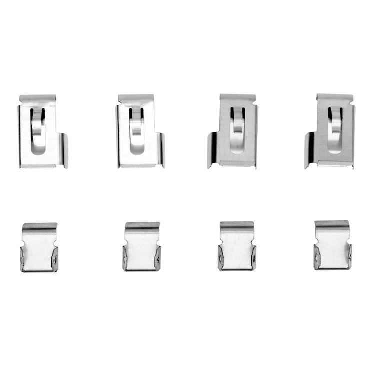 340-76081 Disc Brake Hardware Kit, 1976-1994 Multiple Makes/Models, Position: Front,Rear