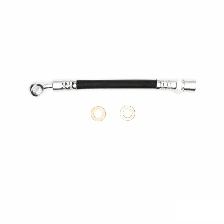 Brake Hose, 1987-1988 Subaru, Position: Front Lower