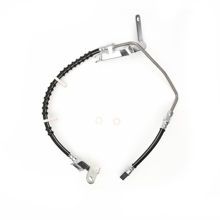 Brake Hose, 2004-2007 Mopar, Position: Rear Left/Driver Upper