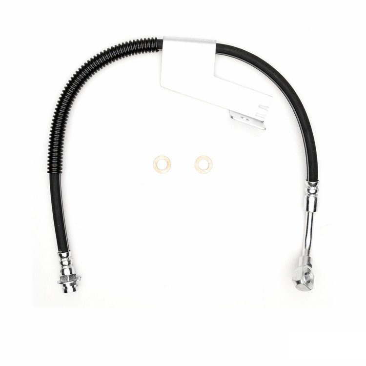 Brake Hose, 1996-2002 GM, Position: Front Left/Driver