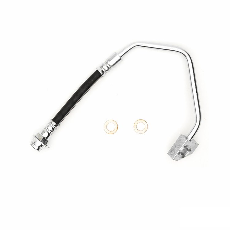 Brake Hose, 1988-1990 GM, Position: Rear Left/Driver