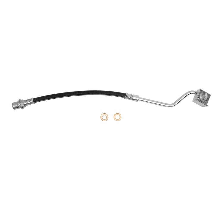 Brake Hose, 1987-1988 Ford/Lincoln/Mercury/Mazda, Position: Front Left/Driver