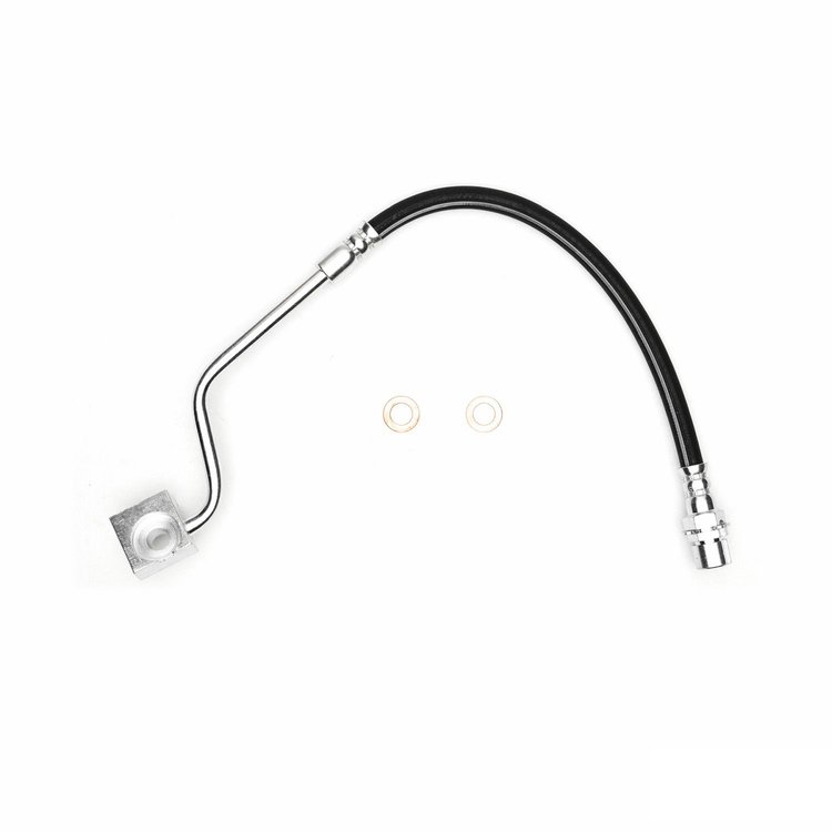 Brake Hose, 1987-1993 Ford/Lincoln/Mercury/Mazda, Position: Front Left/Driver