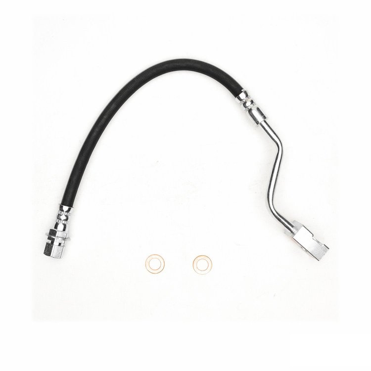 Brake Hose, 1986-1995 Ford/Lincoln/Mercury/Mazda, Position: Front Left/Driver