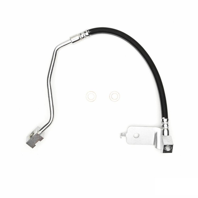 Brake Hose, 1996-1998 Ford/Lincoln/Mercury/Mazda, Position: Rear Right/Passenger Lower