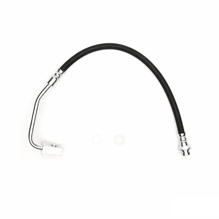 Brake Hose, 1980-1991 Ford/Lincoln/Mercury/Mazda, Position: Front Left/Driver