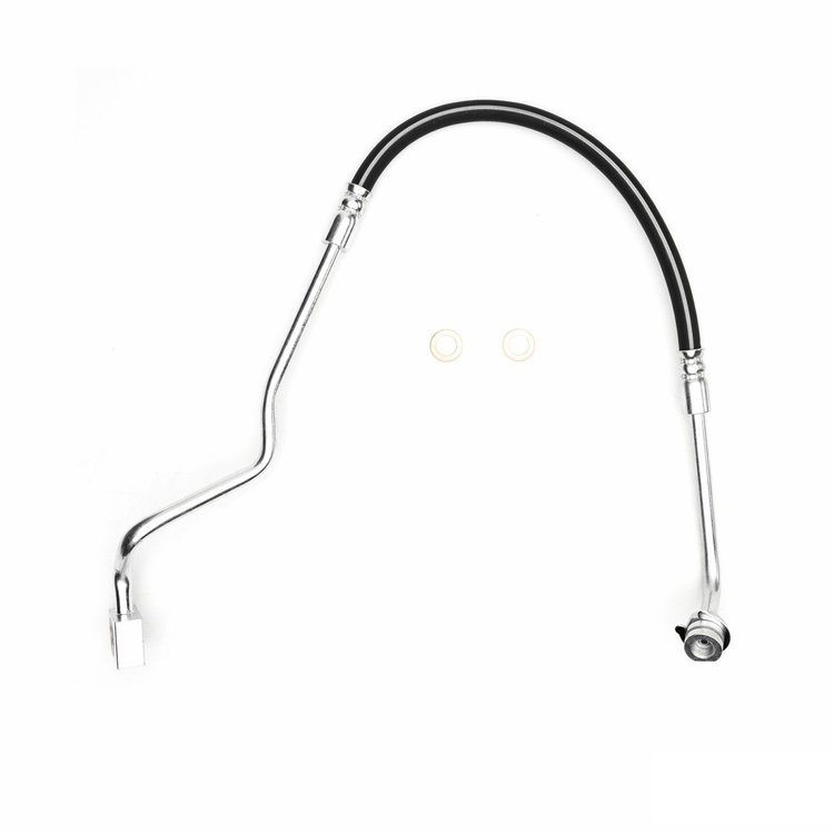 Brake Hose, 1986-1987 Ford/Lincoln/Mercury/Mazda, Position: Front Left/Driver
