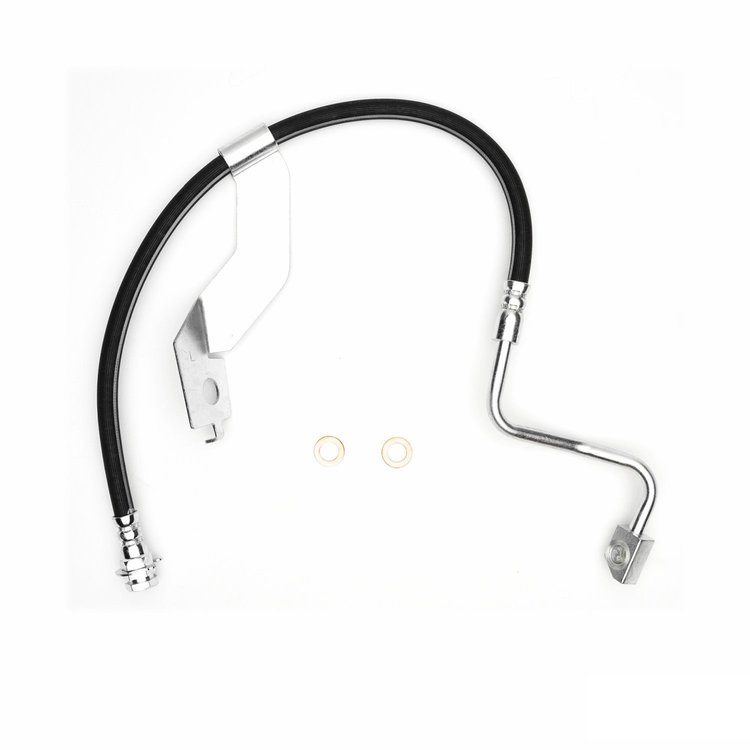 Brake Hose, 2007-2013 Ford/Lincoln/Mercury/Mazda, Position: Front Left/Driver