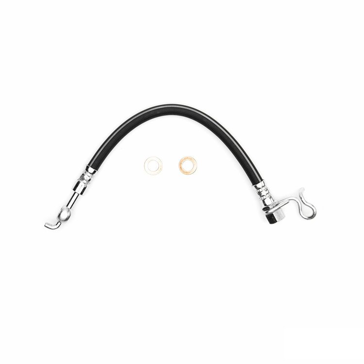 Brake Hose, 2012-2014 Ford/Lincoln/Mercury/Mazda, Position: Rear Left/Driver Lower