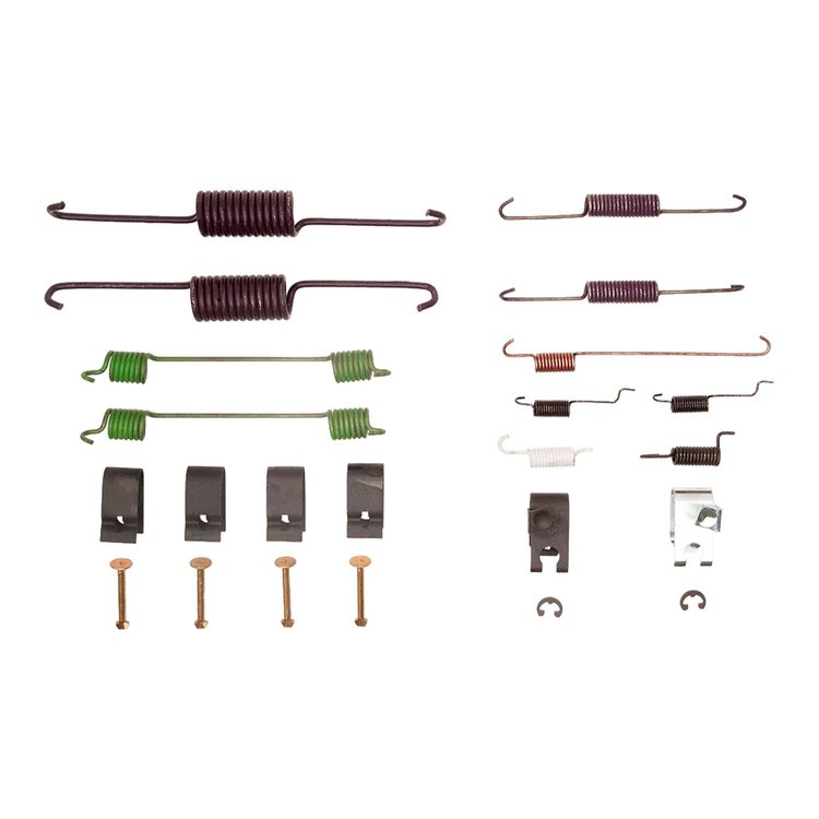 370-01003 Drum Brake Hardware Kit, 1991-1995 Suzuki, Position: Rear