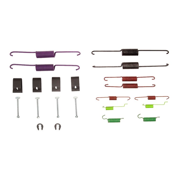 370-01007 Drum Brake Hardware Kit, 2001-2006 Suzuki, Position: Rear