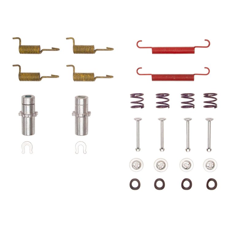 370-13008 Drum Brake Hardware Kit, 2010-2012 Subaru, Position: Parking