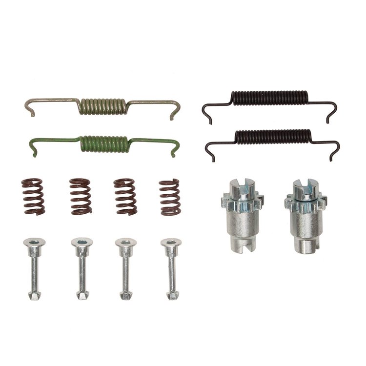 370-31006 Drum Brake Hardware Kit, 2004-2010 BMW, Position: Parking