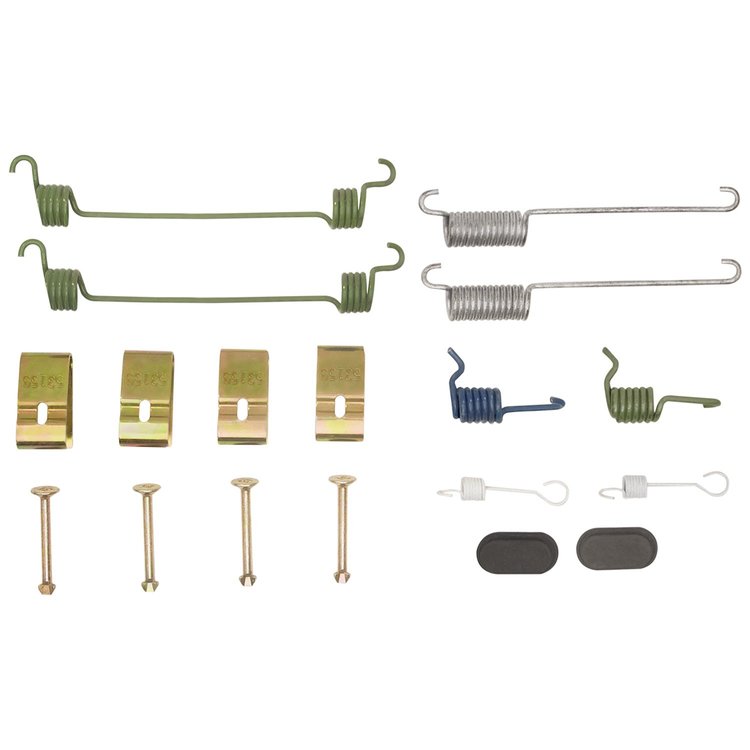 370-39003 Drum Brake Hardware Kit, 1995-2000 Mopar, Position: Rear