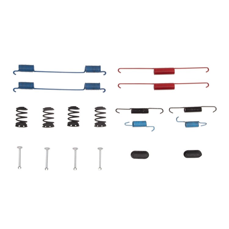 370-39004 Drum Brake Hardware Kit, 1996-2007 Mopar, Position: Rear